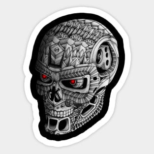 Ornate Terminator Sticker